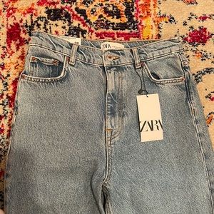 Zara Jeans The 90’s Full Length Serenity Blue